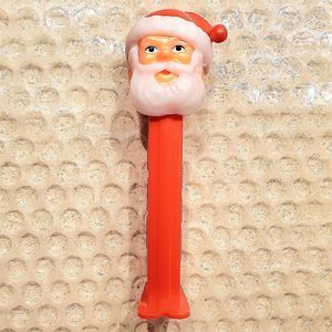 Vintage 80s Santa Claus PEZ Dispenser w/ Feet Eyes Open Made In Slovenia 1980s